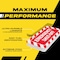 Fuel Stickers Emergency Shut Off Sign small, Emergency Stop Sticker, Machinery, Hvy-Dty, 2''x1'', 20PK Z-2X1ESO-20PK - alternate 3